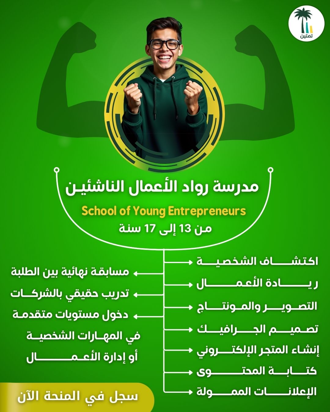 مدرسة رواد الأعمال الناشئين